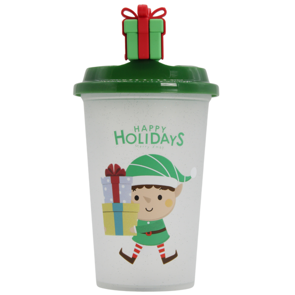 Mini Cafetero  Navideño 16 oz - Duende