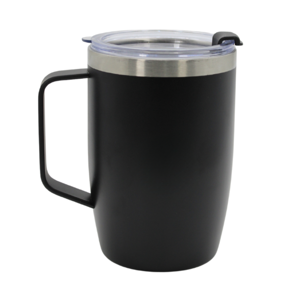 Mini Taza Aislante 12 oz - Negro