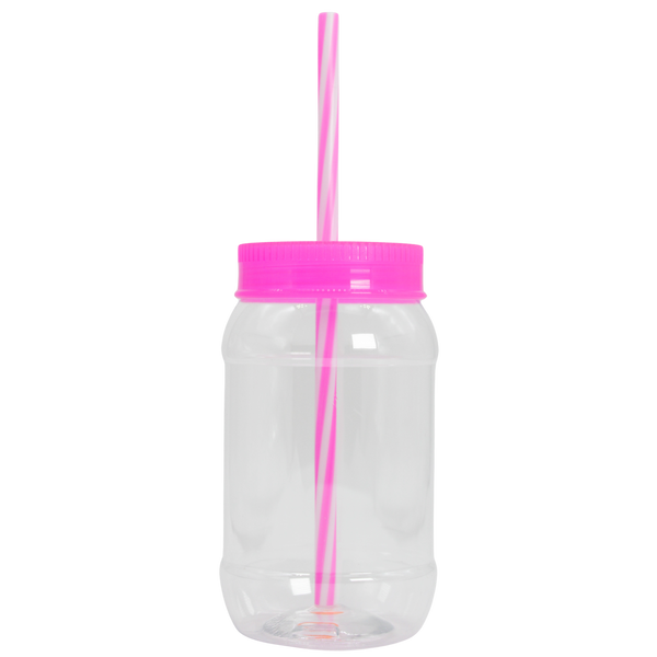 Cilindro Fiesta 500 ml - Tapa Rosa Neon