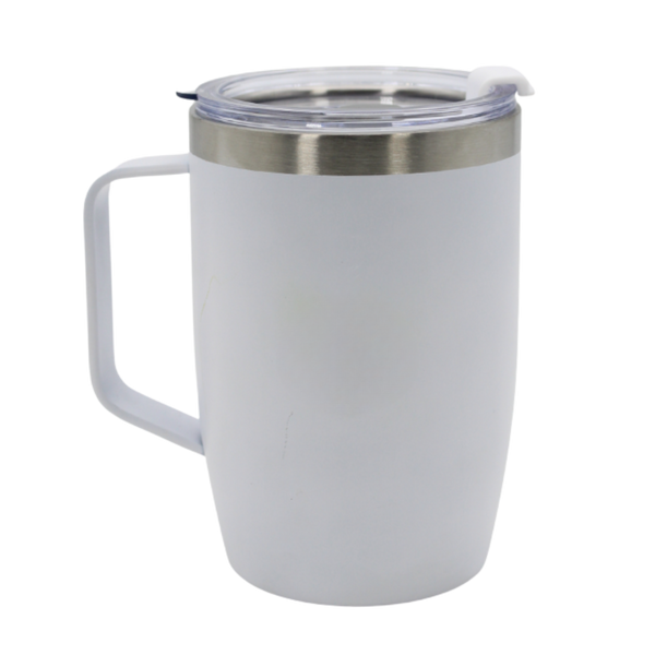 Mini Taza Aislante 12 oz - Blanco