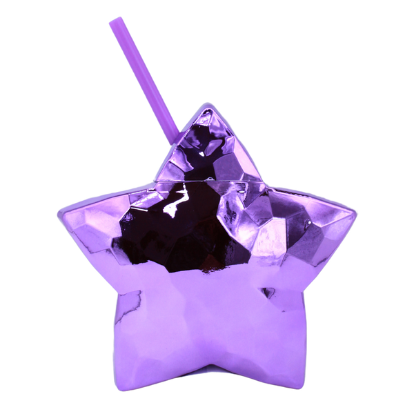 Party Star 18 oz - Morado