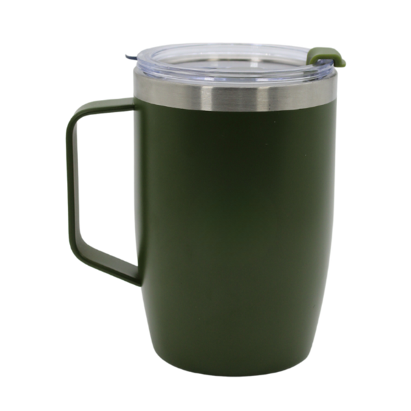 Mini Taza Aislante 12 oz - Verde Olivo