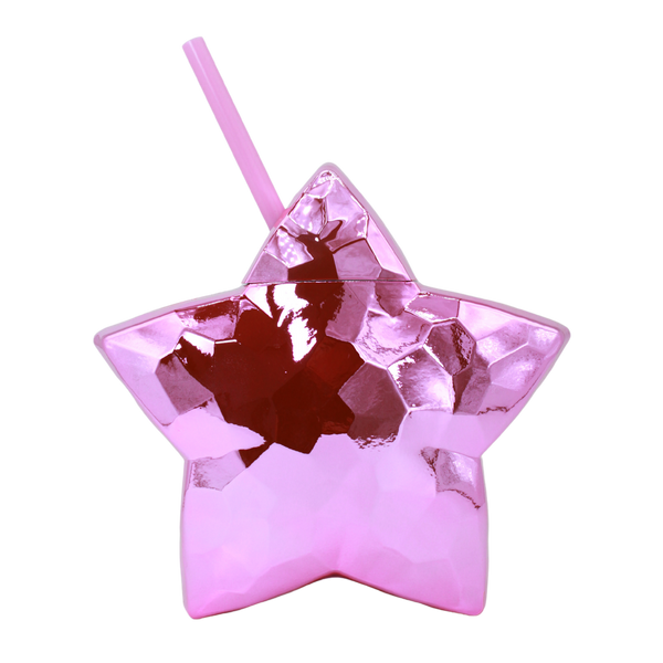 Party Star 18 oz - Rosa