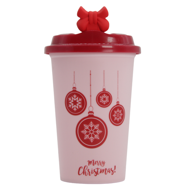 Mini Cafetero  Navideño 16 oz - Esferas