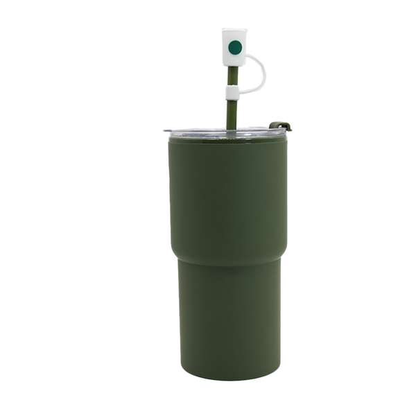 Curvy Plus - Verde Olivo/Cafe