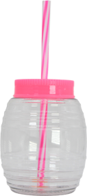 Barril Fiesta 650ml - Rosa Neon