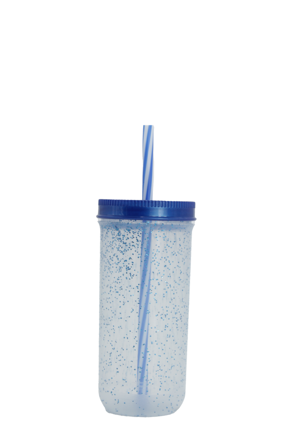 Glitter Kids 16 oz - Azul