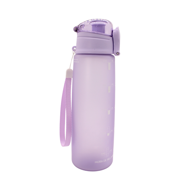 Botella Motivadora 32 oz. Mediana - Morado