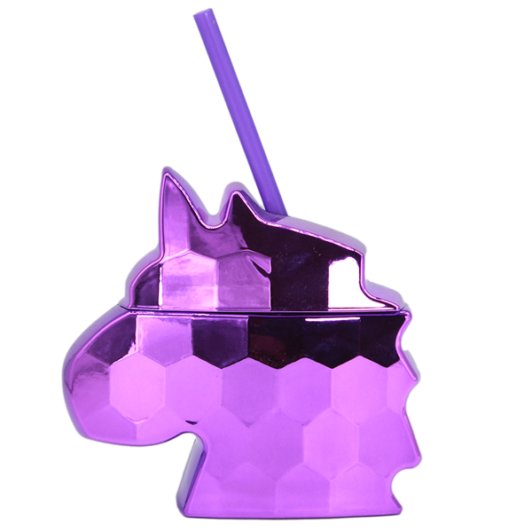 Party Unicornio 12 oz - Morado