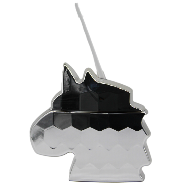 Party Unicornio 12 oz - Plateado