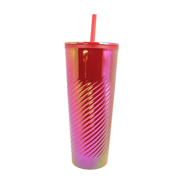 Candy Tumbler Glow 25 oz - Rojo