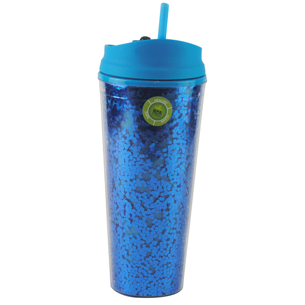 Gran Regue Tapa mate 710ml Azul Neón