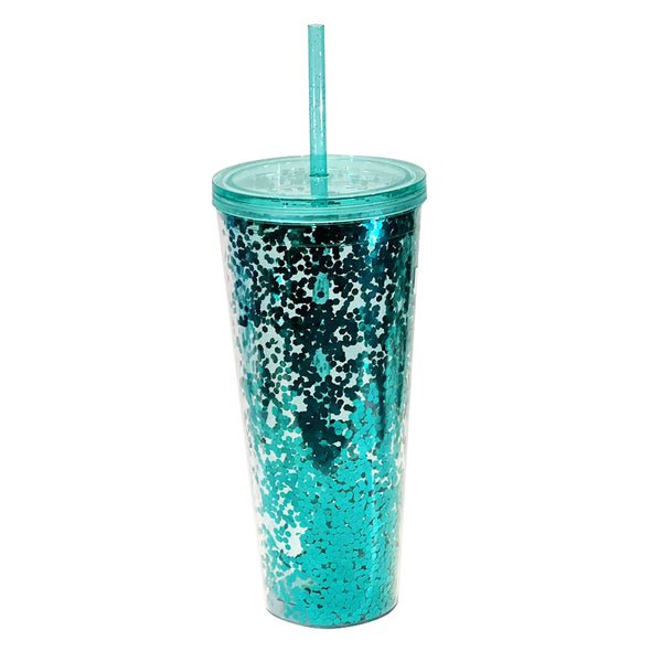 Classic Glitter Tapa Color 710 ml. -Esmeralda