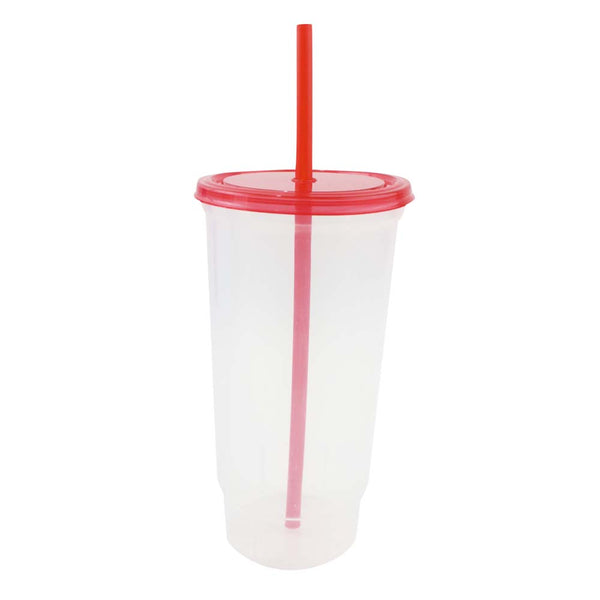 Bachelor 32 oz Transparente T/Roja