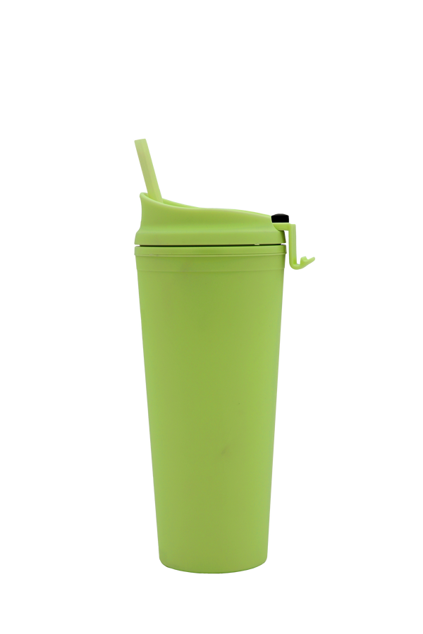 Gran Regue Tumbler 710ml Verde Neón Claro