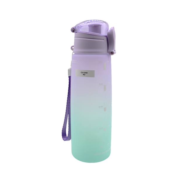 Botella Motivadora 32 oz. Mediana - Lila/Menta