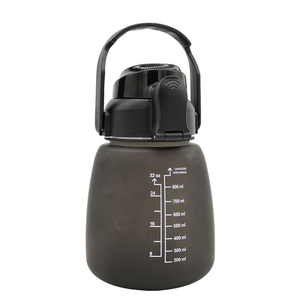 Botella Motivadora 32 oz Mini - Negro