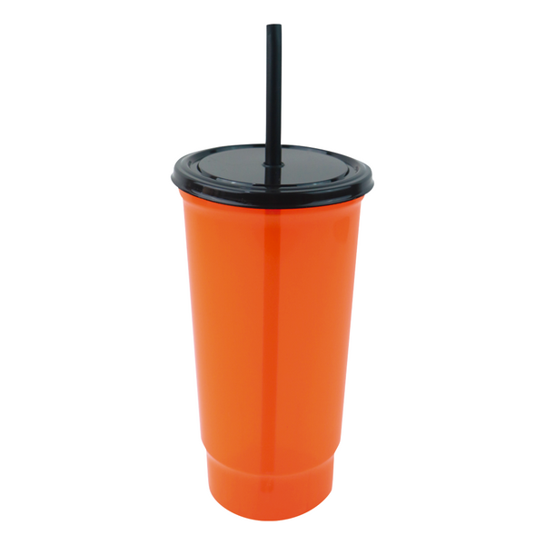 Bachelor 32 oz. Naranja Neón T/ Negro