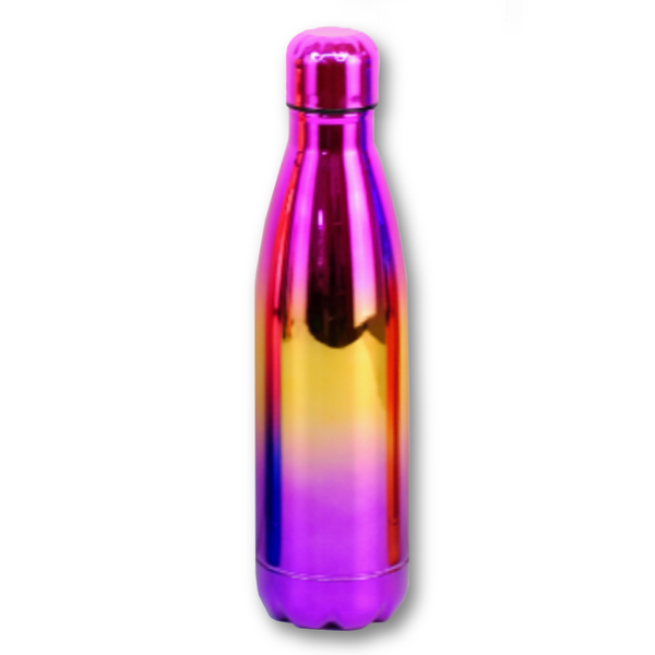 Botella Aislante 17 oz Rosa-Dorado-Morado