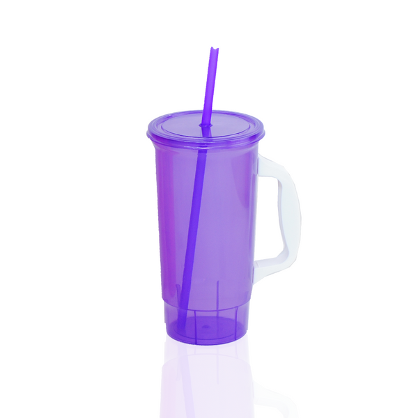 Bachelor con Asa 32 oz Morado