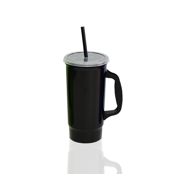 Bachelor con Asa 32 oz Negro Sólido